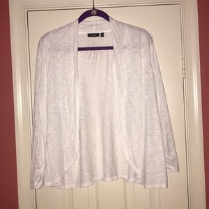 Apt 9 cropped shrug T-shirt weight cardigan